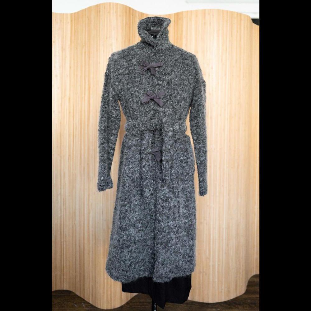 Engineered Garments Shawl Collar Knit Jacket Gray S